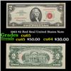 1963 $2 Red Seal United States Note Grades Gem CU