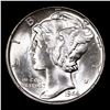Image 2 : 1944-p Mercury Dime 10c Grades GEM+ Unc