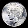 Image 2 : 1927-p Peace Dollar $1 Graded ms64 BY SEGS