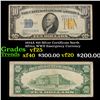 1934A $10 Silver Certificate North Africa WWII Emergency Currency Grades vf+