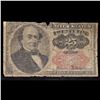 Image 2 : 1870's US Fractional Currency 25c Fifth Issue, Fr-1308 Robert Walker Secretary of the Treasury Long,