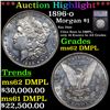 ***Auction Highlight*** 1896-o Morgan Dollar $1 Graded ms62 DMPL BY SEGS (fc)