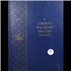 Image 2 : ***Auction Highlight*** Complete Walking Liberty 50c Whitman Coin Album, 1941-1947 20 coins in Total
