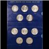 Image 4 : ***Auction Highlight*** Complete Walking Liberty 50c Whitman Coin Album, 1941-1947 20 coins in Total