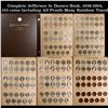 ***Auction Highlight*** Complete Jefferson 5c Dansco Book, 1938-1994, 153 coins Including All Proofs
