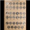 Image 5 : ***Auction Highlight*** Complete Jefferson 5c Dansco Book, 1938-1994, 153 coins Including All Proofs