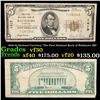 1929 $5 National Currency 'The First National Bank of Baltimore MD' Grades vf++