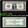 1923 $1 Large Size Blue Seal Silver Certificate, Fr-237, Sig. Speelman & White Grades xf