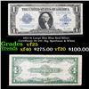 1923 $1 Large Size Blue Seal Silver Certificate, Fr-237, Sig. Speelman & White Grades vf+