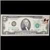 Image 2 : 1976 $2 Federal Reserve Note, with Stamp Dated May 13 1976 Grades Choice AU/BU Slider