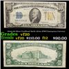 1934A $10 Silver Certificate North Africa WWII Emergency Currency Grades vf, very fine