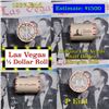 ***Auction Highlight*** Old Casino 50c Roll $10 Halves Las Vegas Casino Sahara 1937 Walker & P Frank