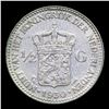 Image 3 : 1930 Netherland 1/2 Gulden KM-160 Grades Choice AU/BU Slider