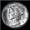 Image 2 : 1944-p Mercury Dime 10c Grades GEM+ Unc