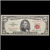 Image 2 : 1963 $5 Red Seal United States Note Grades xf+
