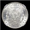 Image 3 : NGC 1885-o Morgan Dollar $1 Graded ms64+ By NGC