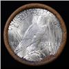 Image 3 : ***Auction Highlight*** Full solid date 1924-p Uncirculated Peace silver dollar roll, 20 coins (fc)