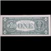 Image 5 : Group of 10 $1 Federal Reserve Notes, Series 1963 to 2009, AU to CU Grade Grades Choice AU/BU Slider