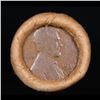 Image 2 : Mixed small cents 1c orig shotgun roll, 1918-d Wheat Cent, 1896 Indian Cent other end, Brinks Wrappe