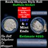 Image 1 : Buffalo Nickel Shotgun Roll in Old Bank Style 'Bell Telephone'  Wrapper 1927 & s Mint Ends
