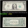 Image 1 : 1963B $1 'Barr Note' Federal Reserve Note (Chicago, IL) Grades vf+