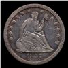 Image 2 : 1857-o Seated Liberty Quarter 25c Grades xf+