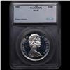 Image 4 : ***Auction Highlight*** 1966 Large Beads Canada Dollar $1 Graded ms67 dmpl By SEGS (fc)