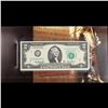 Image 4 : 2003A $2 Federal Reserve Note, Uncirculated 2009 BEP Folio Issue (Chicago, IL) Grades Gem CU