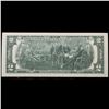 Image 3 : 1976 $2 Federal Reserve Note 1st Day of Issue, with Stamp Grades Gem CU