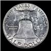 Image 3 : 1957-d Franklin Half Dollar 50c Grades Select Unc FBL