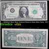 Image 1 : 1963B $1 'Barr Note' Federal Reserve Note (New York,  NY) Grades vf+