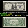 Image 1 : **Star Note** 1957 $1 Blue Seal Silver Certificate Grades Choice CU