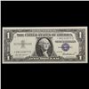 Image 2 : **Star Note** 1957 $1 Blue Seal Silver Certificate Grades Choice CU