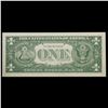 Image 3 : **Star Note** 1957 $1 Blue Seal Silver Certificate Grades Choice CU