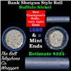 Image 1 : Buffalo Nickel Shotgun Roll in Old Bank Style 'Bell Telephone'  Wrapper 1925 & s Mint Ends