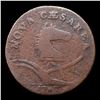 Image 2 : 1787 New Jersey Colonial Cent Sprig Above Plow 1c Grades f+