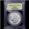 Image 4 : ***Auction Highlight*** 1901-p Morgan Dollar $1 Graded Select+ Unc By USCG (fc)