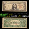 Image 1 : 1935A $1  Silver Certificate Hawaii WWII Emergency Currency Grades vf+