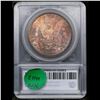 Image 5 : ***Auction Highlight*** 1888-p Morgan Dollar Colorfully Toned $1 Graded ms66 By SEGS (fc)