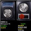 Image 1 : PCGS 1881-s Morgan Dollar $1 Graded ms64 By PCGS