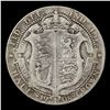 Image 3 : 1908 Great Britain 1/2 Crown King Edward VII KM-802 Graded vf30 By SEGS