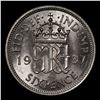 Image 3 : 1937 Great Britain 6 Pence Sixpence Silver KM-852 Grades Choice Unc