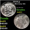 Image 1 : 1944-p Mercury Dime 10c Grades Choice+ Unc