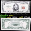 Image 1 : 1963 $5 Red Seal United States Note Grades Choice CU