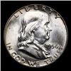 Image 2 : 1950-p Franklin Half Dollar 50c Grades GEM+ Unc