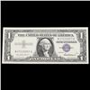 Image 2 : 1957 $1 Blue Seal Silver Certificate Grades Choice CU