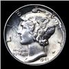 Image 2 : 1941-d Mercury Dime 10c Graded ms67 fsb BY SEGS