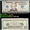 Image 1 : **Star Note** 2006 $20 Green Seal Federal Reserve Note Grades Select AU