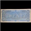 Image 2 : 1864 $20 Confederate Note, T67 Grades Select CU