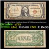 Image 1 : 1935A $1  Silver Certificate Hawaii WWII Emergency Currency Grades vf++